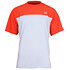 Star Bonded Crew Herren-T-Shirt grau-rot