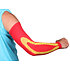 Compression Sleeves Kompressionshandwarmer rot