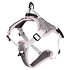 Mesh Hundegeschirr grau