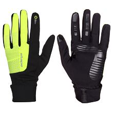 Skin WS+ Sporthandschuhe schwarz-gelb fluo