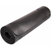 Yoga NBR 10 Mat Sportmatte schwarz
