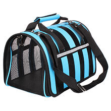 Messenger 48 Umhängetasche für Haustiere blau