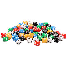 Dice Set AC10 Würfelset 6 x 10 Stk