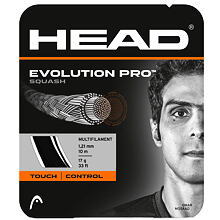 Evolution Pro Squashbespannung 10 m schwarz