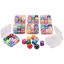 Dice Set AC6 Würfelset 8 x 9 Stk