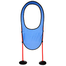 Tennis Target Set tragbare Tennisscheibe blau