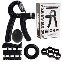 Grip 5 Handmuskeltrainer Satz schwarz