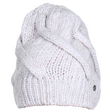 Screw Beanie Wintermütze für Damen beige