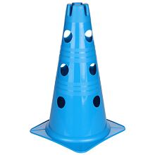 Vario Kegel mit Löchern blau 30 cm