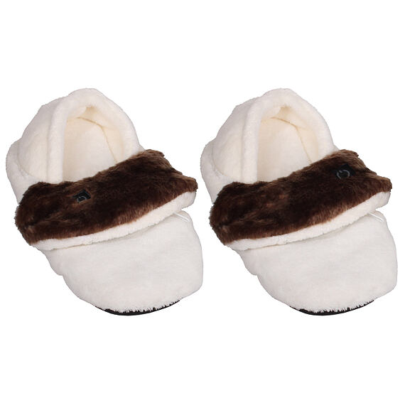 Thermo Slippers vyhřívané bačkory bílá