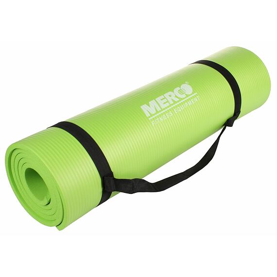 Yoga NBR 10 Mat podložka na cvičení limetková