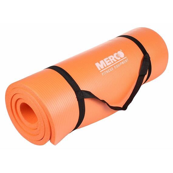 Yoga NBR 15 Mat podložka na cvičení červená
