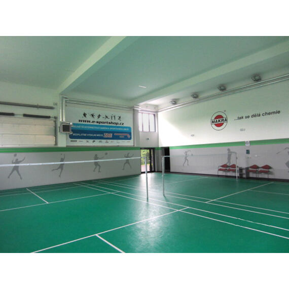 Trisurface badmintonový kurt, koberec