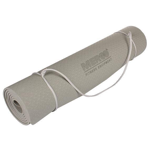 Yoga TPE 6 Mat podložka na cvičení šedá