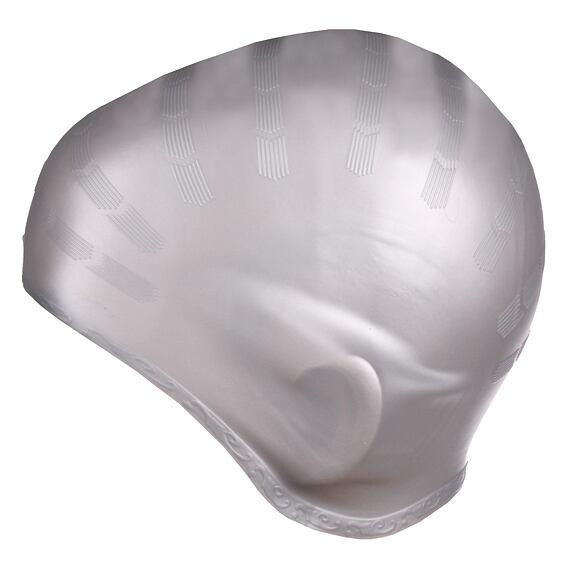 Ear Cap plavecká čepice šedá
