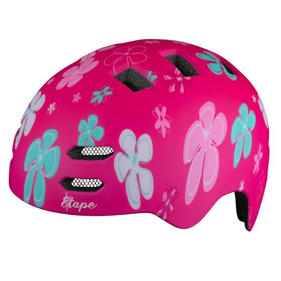 Buddy dětská cyklistická helma růžová-mint