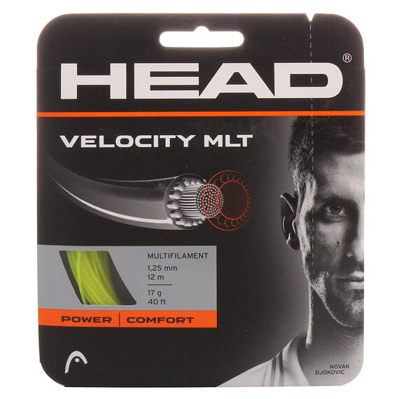 Velocity MLT tenisový výplet 12 m žlutá