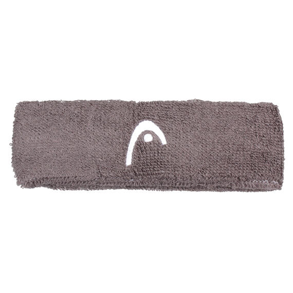 Headband froté čelenka antracitová