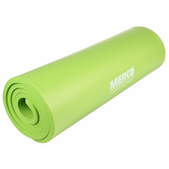 Yoga NBR 15 Mat podložka na cvičení limetková