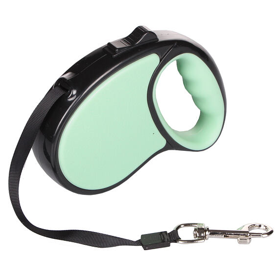 Flexi vodítko pro psy zelená