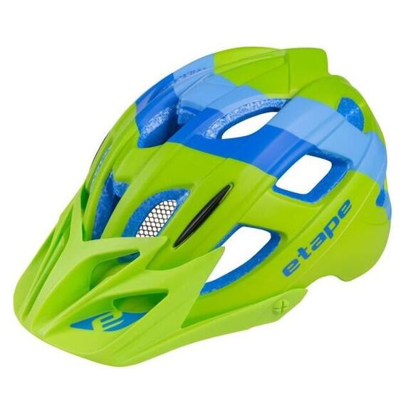 Hero dětská cyklistická helma modrá-zelená