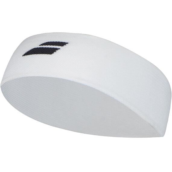 Logo Headband čelenka bílá-černá