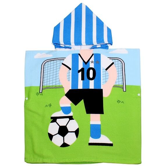 Football dětské plážové pončo