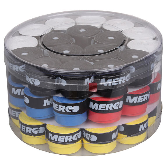 Team overgrip omotávka tl. 0,75 mm / box 50 ks černá