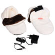 Thermo Slippers vyhřívané bačkory bílá