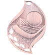MDS10 Medaille bronzfarbe