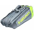 Core 9R Supercombi 2021 Schlägertasche grau-gelbe