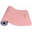 Yoga TPE 6 Double Mat podložka na cvičení růžová-modrá