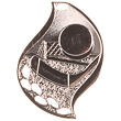 MDS10 Medaille silber