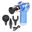 Massage Gun Mini vibrierende Massagepistole blau