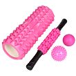Roller Set IV Yoga Satz rosa