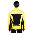 Ski Windproof softshelová bunda žlutá-černá