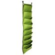 Vertical Grow Bag 9 textilní květináče na zeď zelená