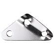 Triangle 75 Seil Schnalle silber