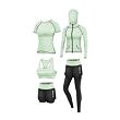 Runner 5W fitness set grün