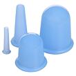 Cups 4Pack Silikon Vakuum Massagegerät blau