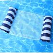 Float Stripe nafukovací lehátko navy