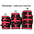 Messenger 48 taška pro mazlíčky černá