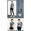 Runner Long 2W fitness set haze