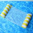 Float Stripe nafukovací lehátko žlutá