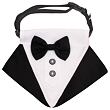 Formal Hundehalsband Fliege schwarz