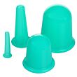 Cups 4Pack Silikon Vakuum Massagegerät grün