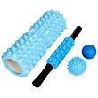 Roller Set IV Yoga Satz blau
