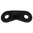 Double Eye Seil Schnalle schwarz